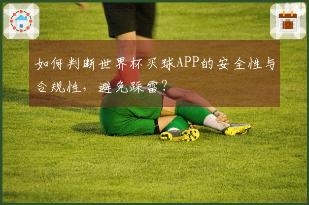 如何判断世界杯买球APP的安全性与合规性，避免踩雷？